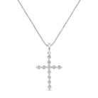 Diamond Cross Pendant - Micheli Jewellery