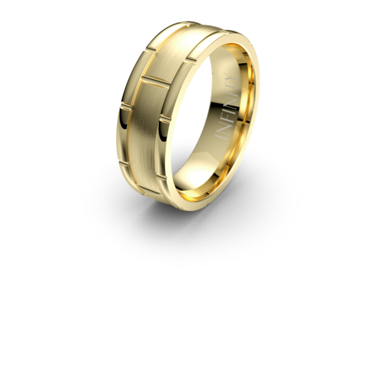Zack Wedding Band - Micheli Jewellery