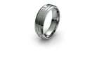 Greek Key Gold Wedding Band - Micheli Jewellery