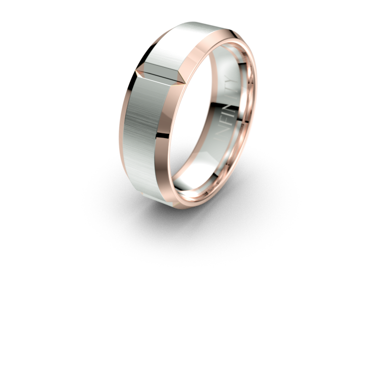 Chip Wedding Band - Micheli Jewellery