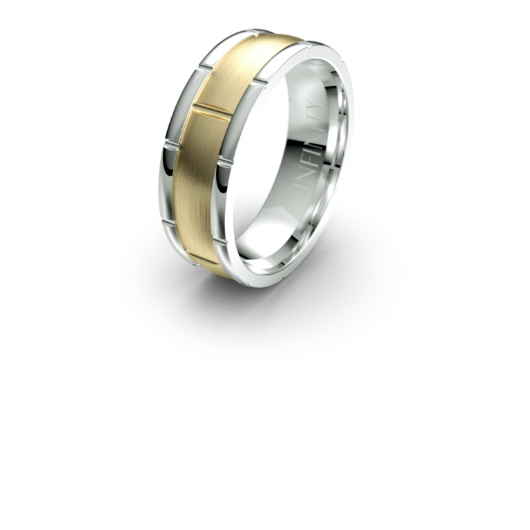 Zack Wedding Band - Micheli Jewellery