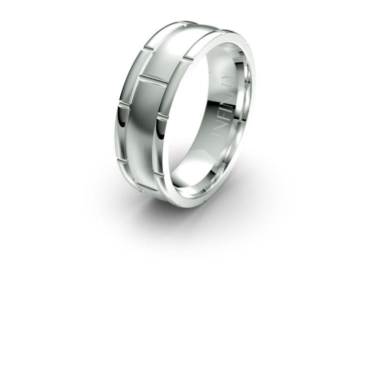 Zack Wedding Band - Micheli Jewellery