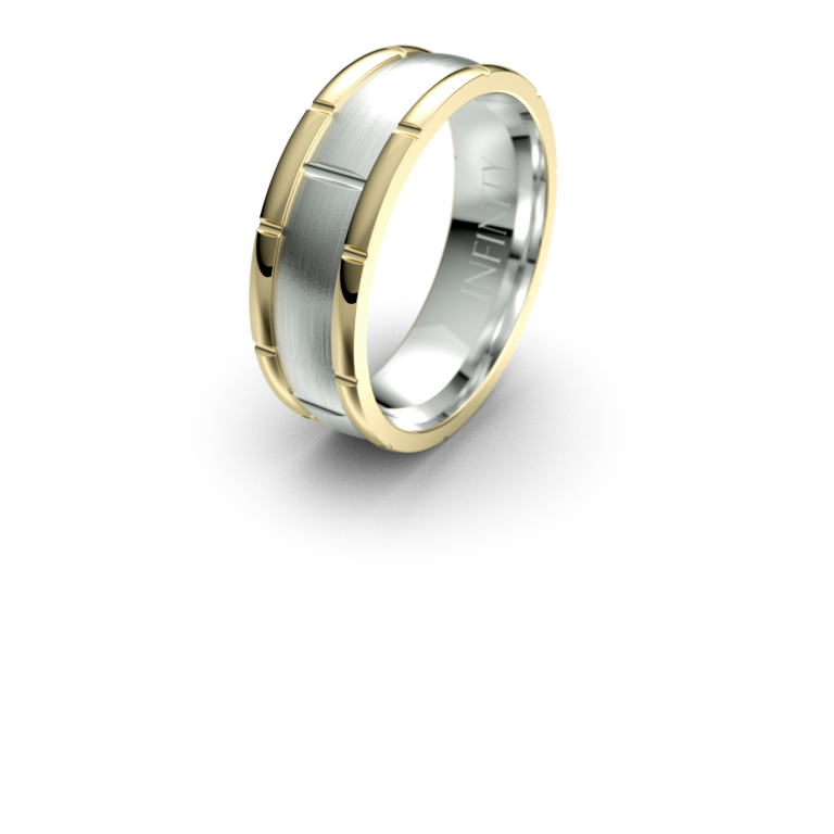 Zack Wedding Band - Micheli Jewellery