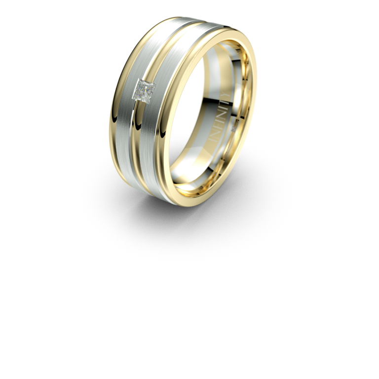 Diamond AVE Wedding Band - Micheli Jewellery
