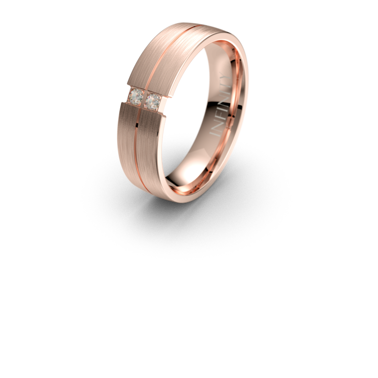 Diamond Marco Wedding Band - Micheli Jewellery