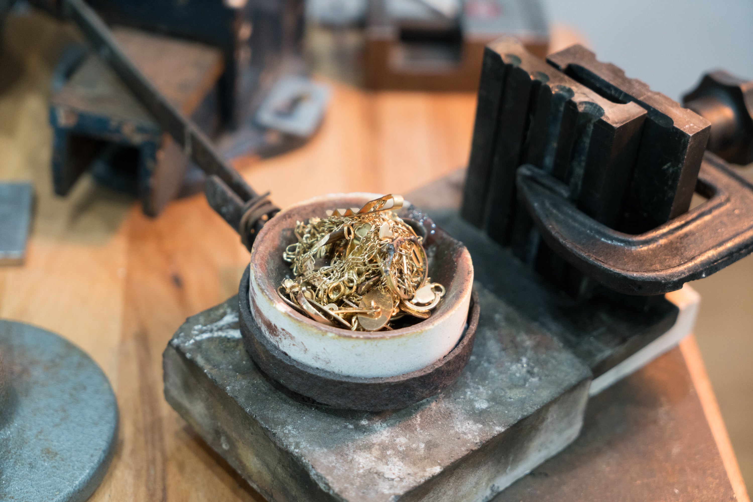 Gold being used for new jewellery