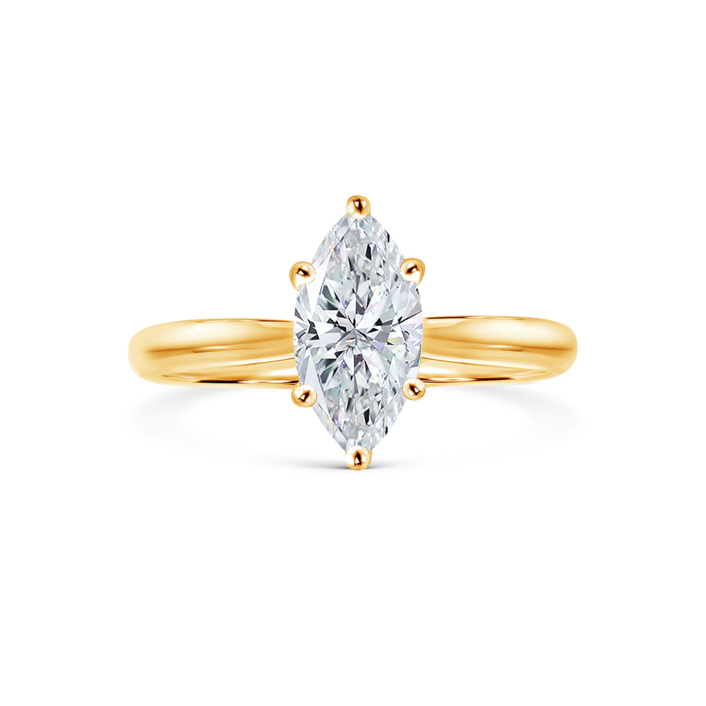 Marquise Cut Engagement Rings