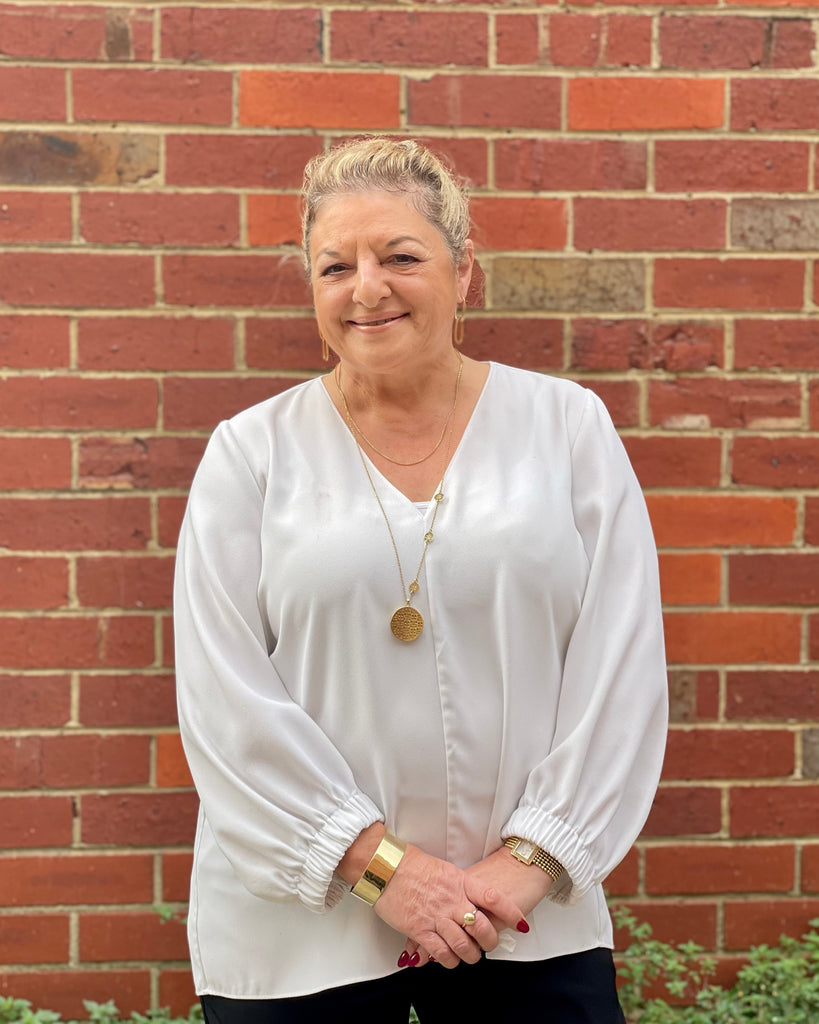 Elvi Harris, the owner and founder of Micheli Jewellery in Melbourne