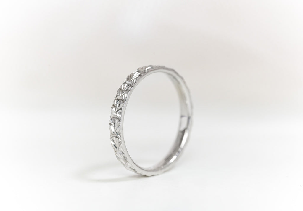Art Deco Pattern Ring - Micheli Jewellery
