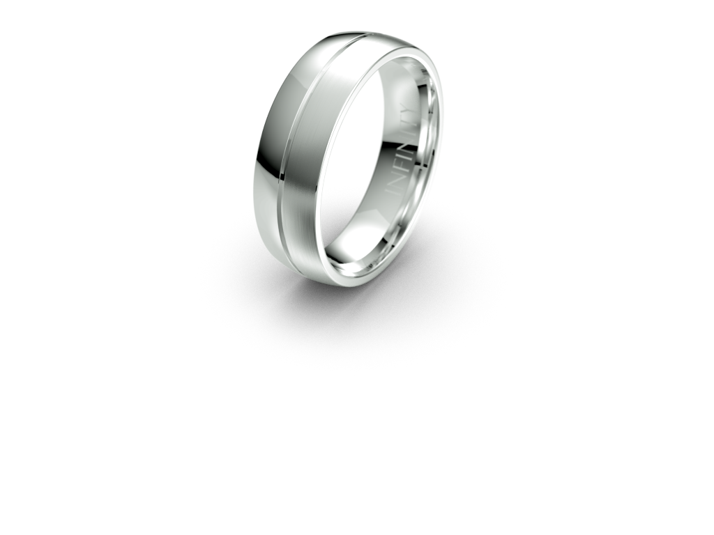 Carlton Wedding Band - Micheli Jewellery