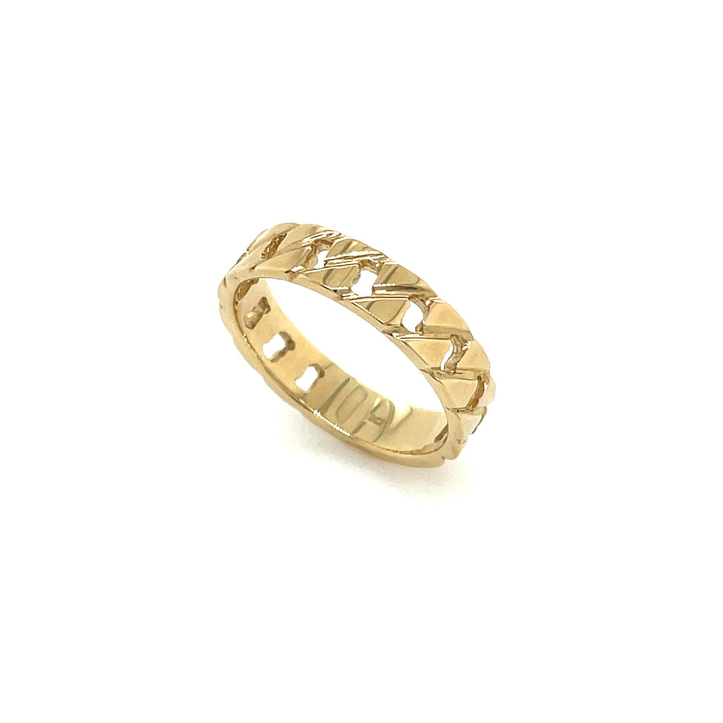 Gold Tire Ring - Micheli Jewellery