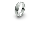 Greek Key Gold Wedding Band - Micheli Jewellery