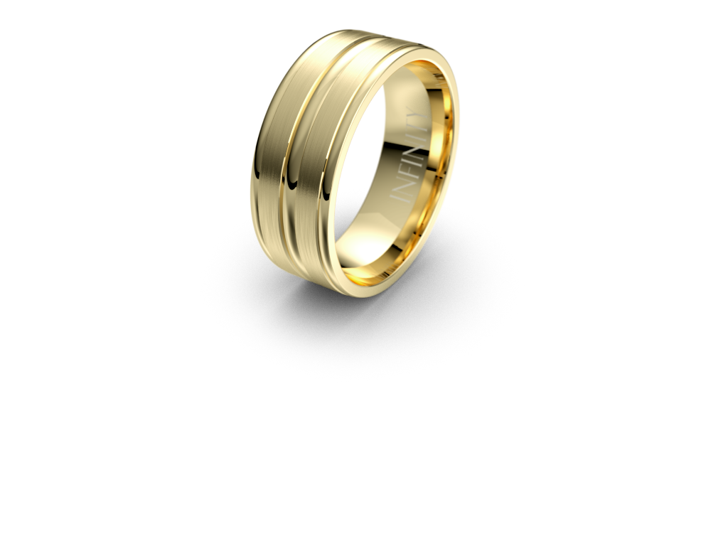 Nate Wedding Band - Micheli Jewellery