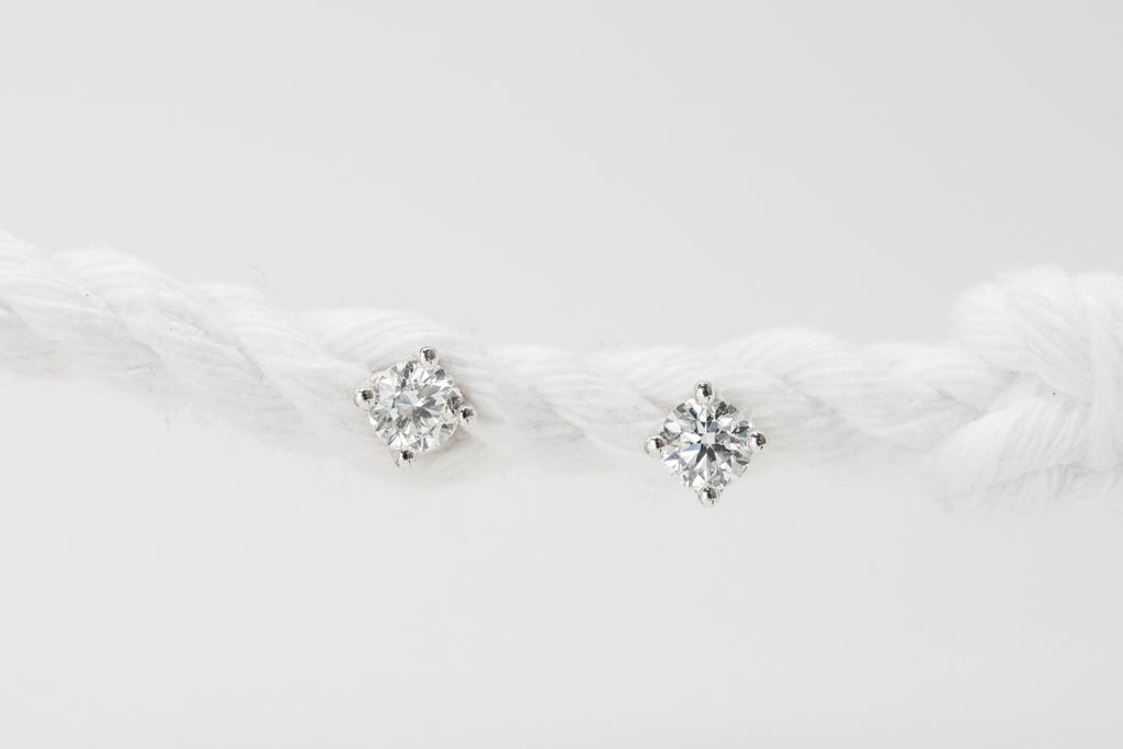 Diamond Stud Earrings - Micheli Jewellery