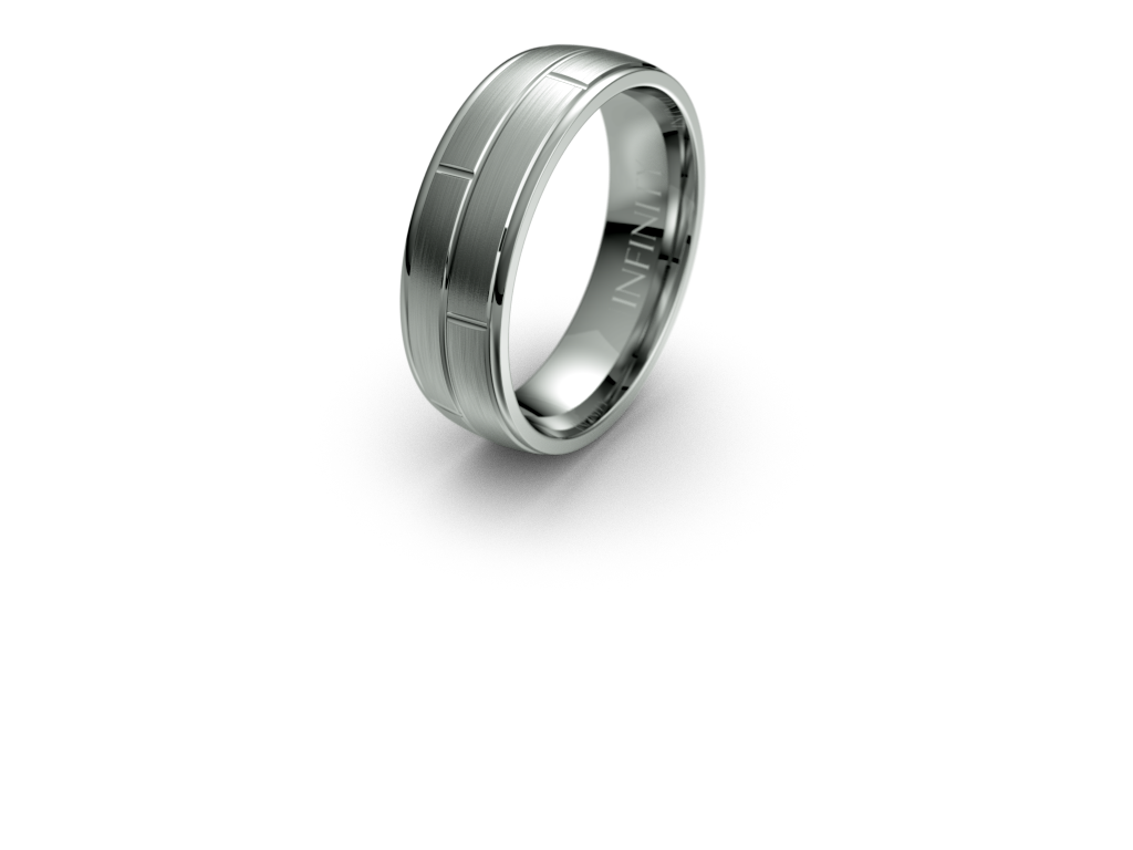 Toby Wedding Band - Micheli Jewellery