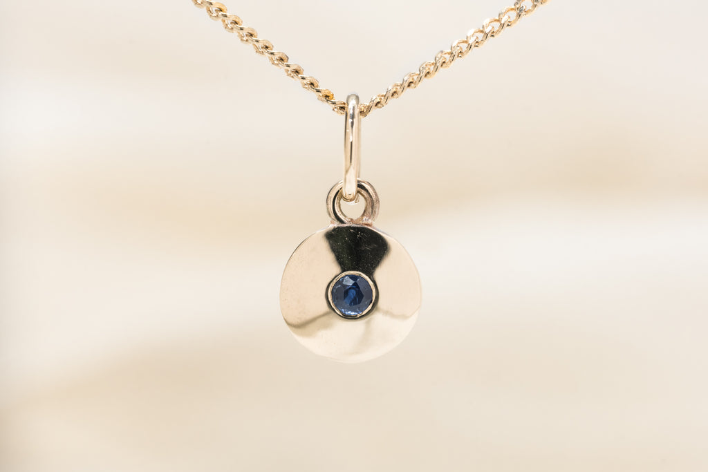 Micheli Sapphire Pendant - Micheli Jewellery
