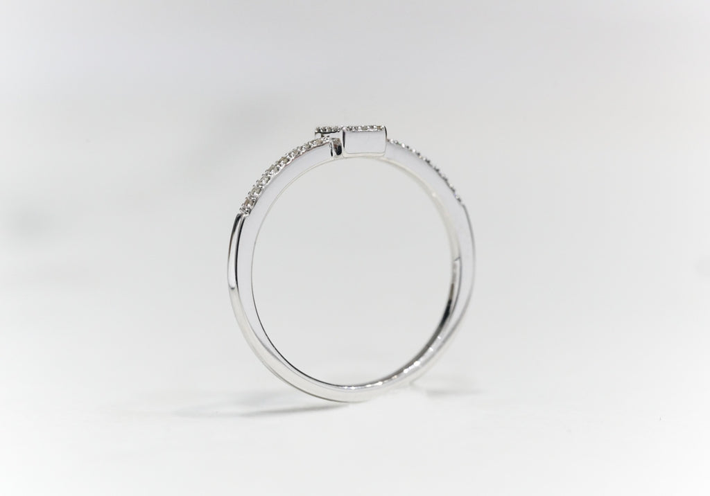 Emerald Halo Diamond Ring - Micheli Jewellery