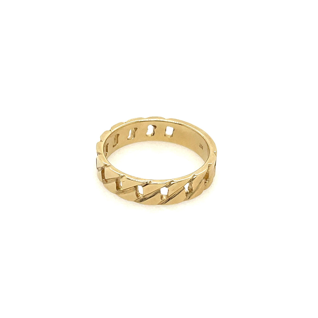 Gold Tire Ring - Micheli Jewellery