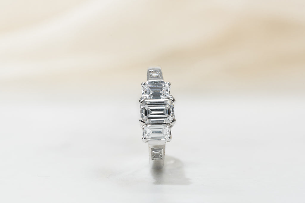 Diamond Trilogy Ring - Micheli Jewellery