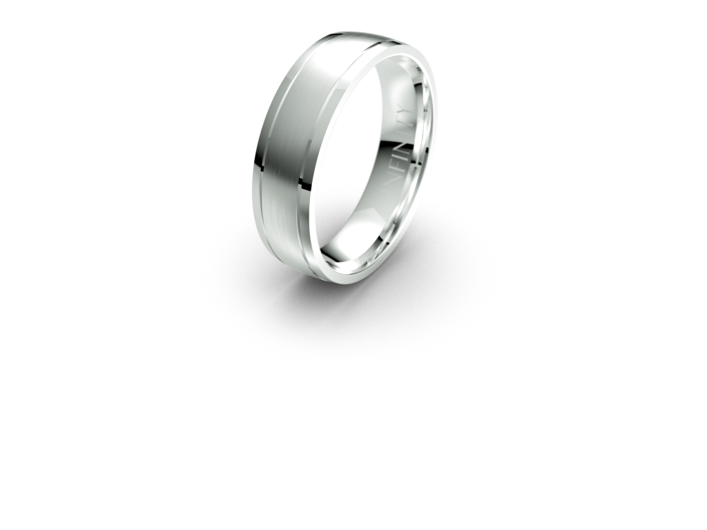 Damon Wedding Band - Micheli Jewellery