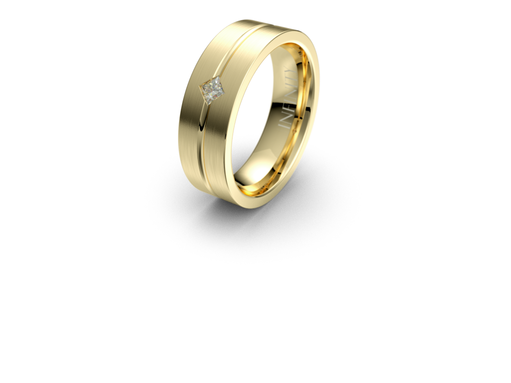 Diamond Arlo Wedding Band - Micheli Jewellery