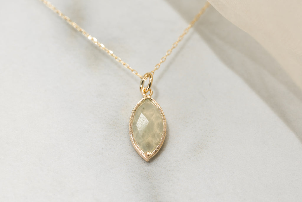 Maia Necklace in Quartz - Micheli Jewellery