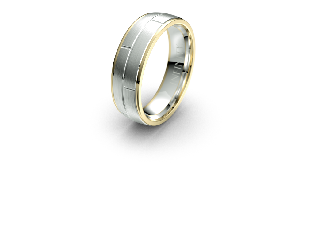 Toby Wedding Band - Micheli Jewellery