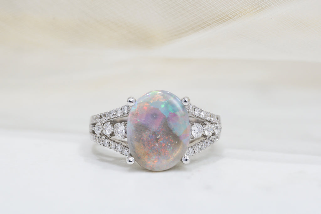 Opal Heaven Ring - Micheli Jewellery